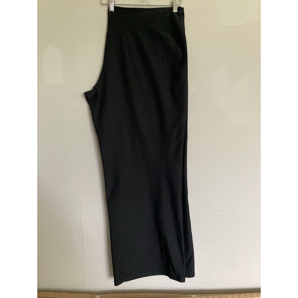 NIKE Women 3X Active Wide Leg Pants Black Yoga Hiking